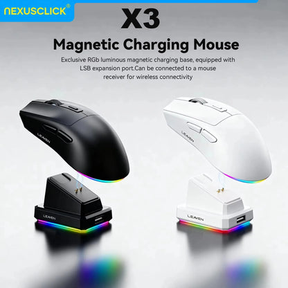 NexusClick X3 Dual-Mode Wireless Gaming Mouse