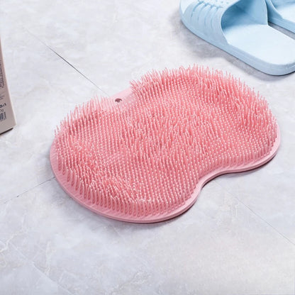 1Pc Bathroom Shower Foot Massage Mat with Non-slip Suction Cup