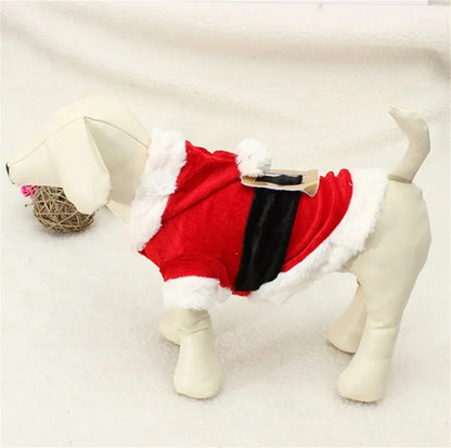 Christmas Santa Pet Costume