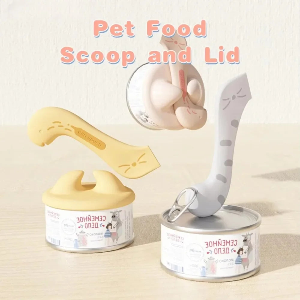 Multifunctional Pet Food Spoon