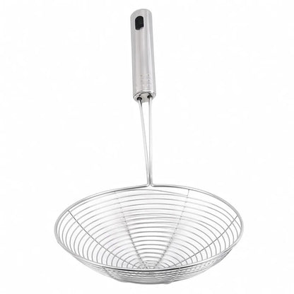 Fine Mesh Stainless Steel Oil Skimmer & Food Strainer