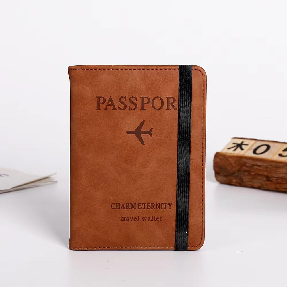 Vintage Business Passport Cover