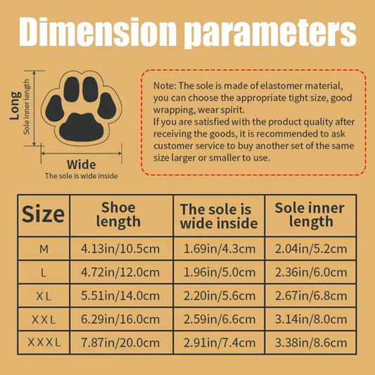 Waterproof Dog Paw Protector Boots