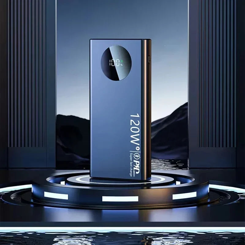 Lenovo 120W Fast Charging Power Bank with Digital Display