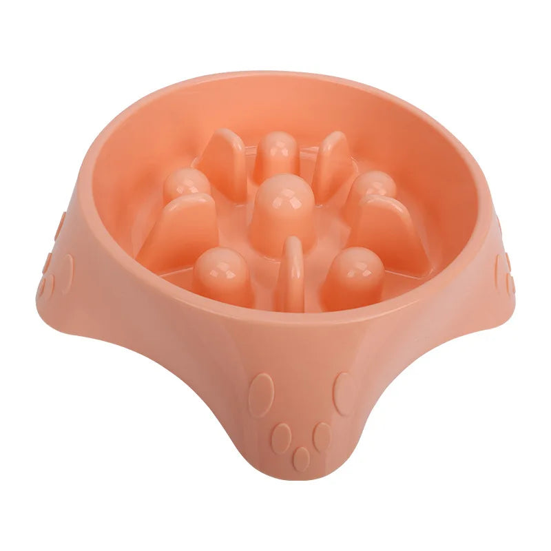 Dog Slow Feeder Bowl Anti-Choking Puzzle Food Dish