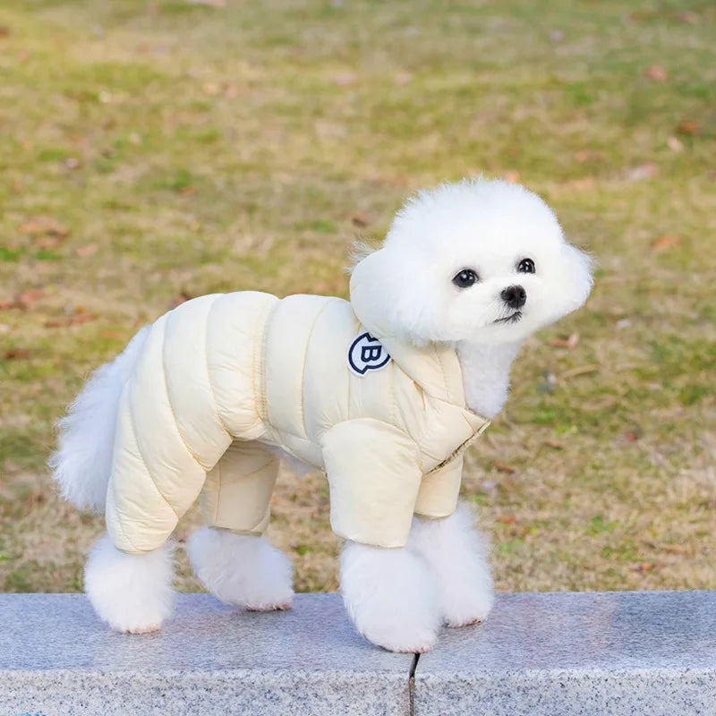 Waterproof Four-Legged Dog Jumpsuit Jacket