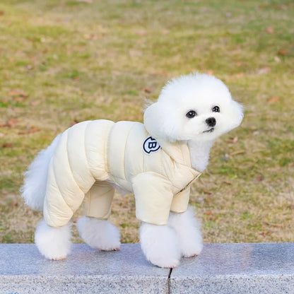 Waterproof Four-Legged Dog Jumpsuit Jacket