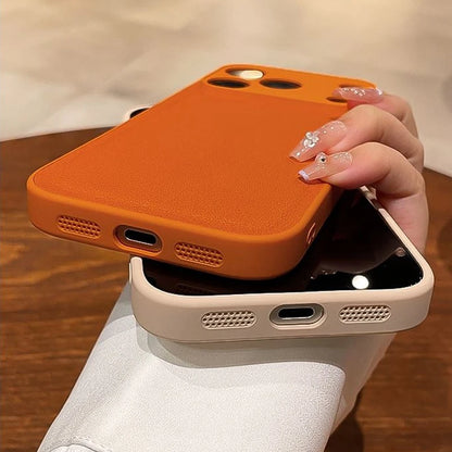 PU Leather iPhone Case