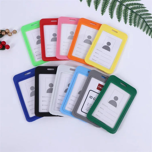 Transparent ID Badge Holder with Lanyard
