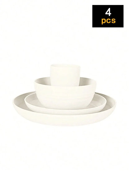 Reusable Plastic Tableware Set