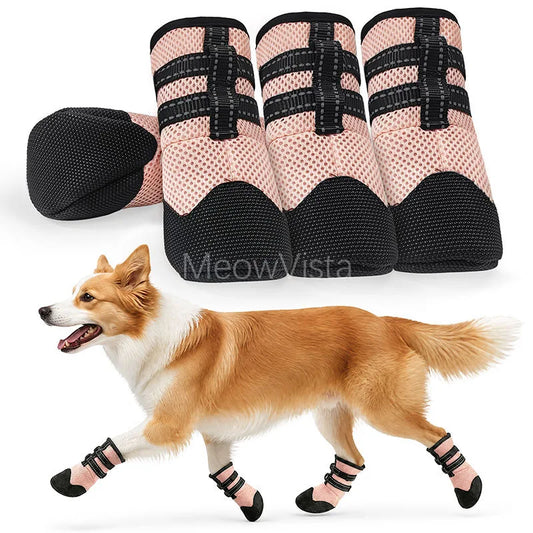 Breathable Anti-Slip Dog Boots