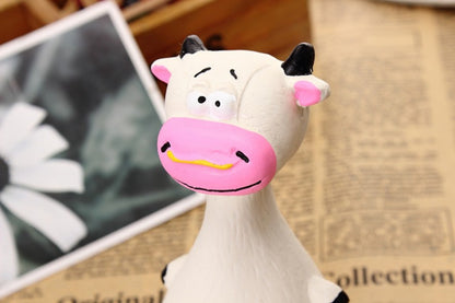 Cartoon Squeaky Rubber Dog Toy