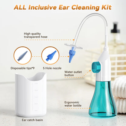 Manual Ear Wax Removal Irrigation Cleaning Kit