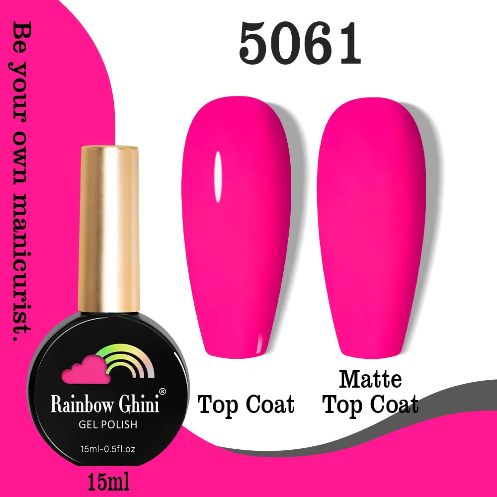 Rainbow Ghini 15ML HEMA & TPO Free Gel Nail Polish