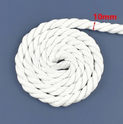 Braided Cotton Macramé Rope Cord