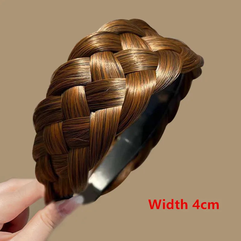 Synthetic Braided Hair Band for Women