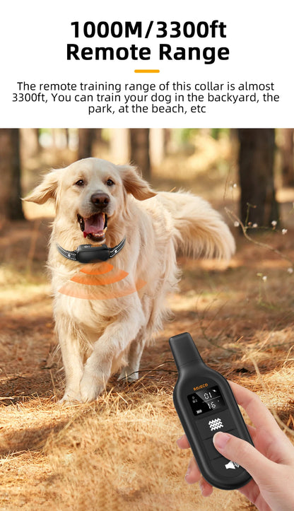 Rechargeable Remote Dog Training Collar