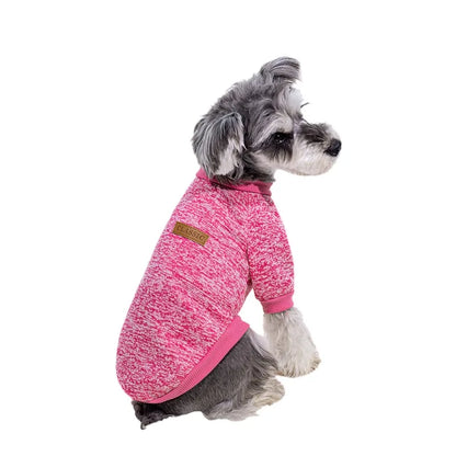 Warm Fleece Dog Pullover Jacket