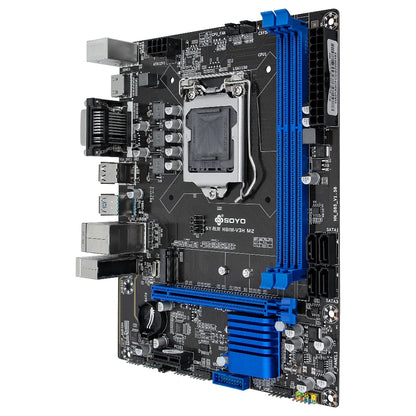 SOYO H81 LGA 1150 DDR3 Micro-ATX Motherboard