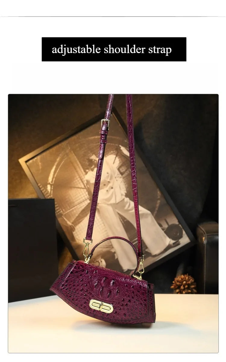Elegant Women’s Saddle Crossbody Bag