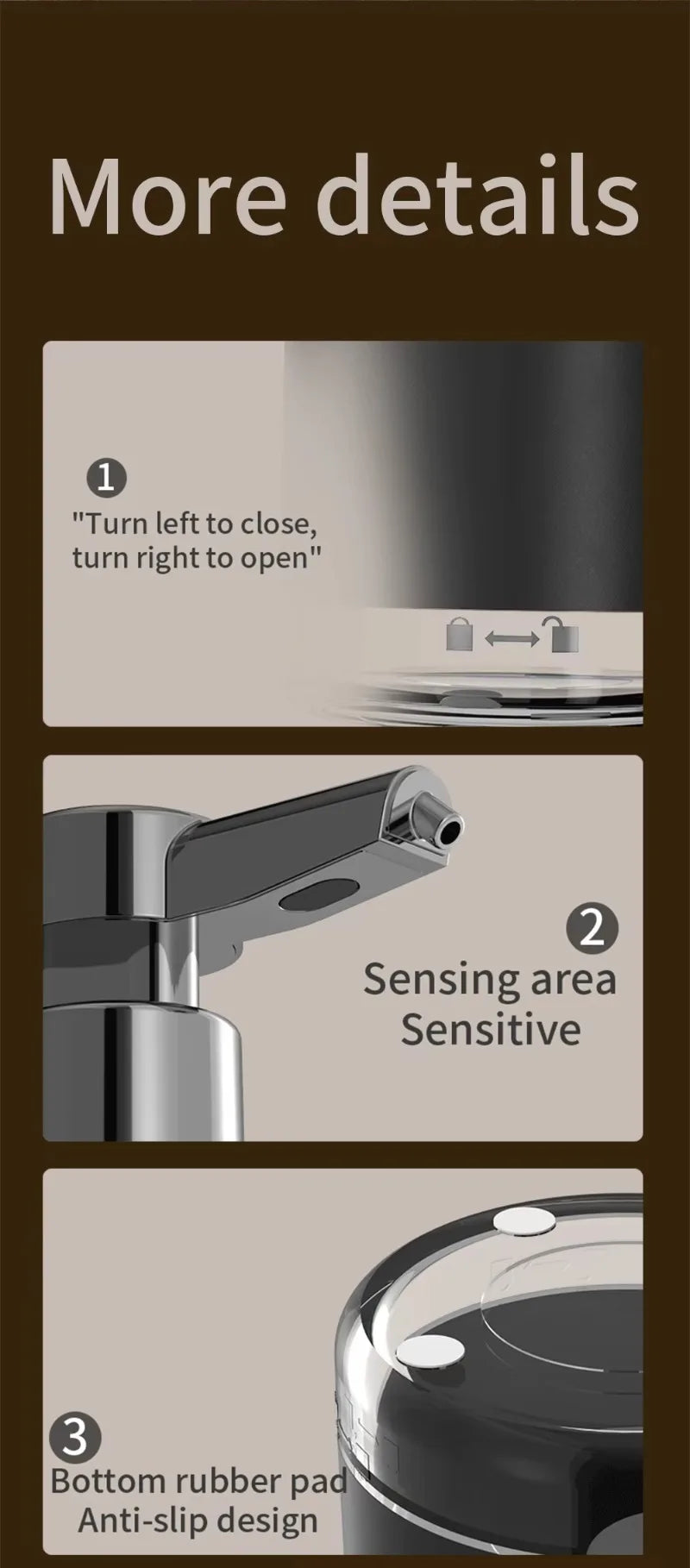 Automatic Foam Soap Dispenser