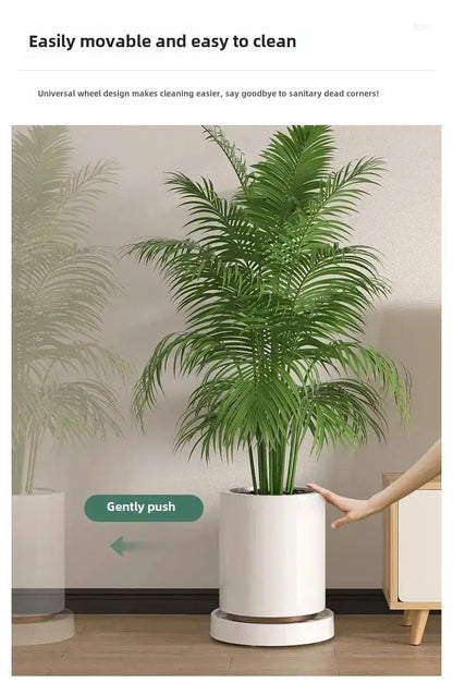 Heavy-Duty Plant Caddy with Hidden Wheels