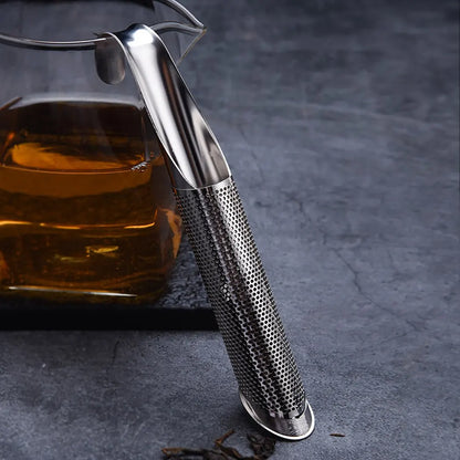 Stainless Steel Loose Leaf Tea Infuser with Long Handle
