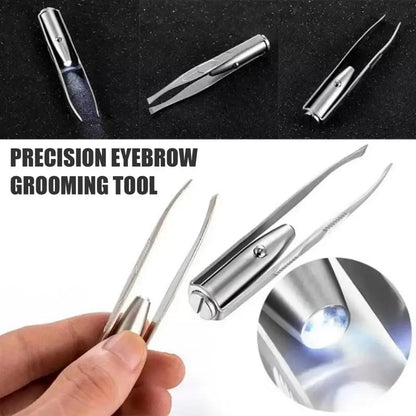 LED Light Precision Tweezers