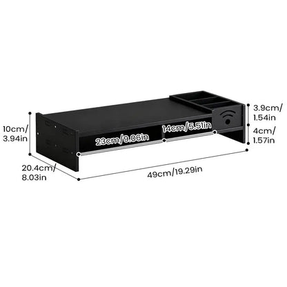 2-Tier Ergonomic Monitor Stand Riser