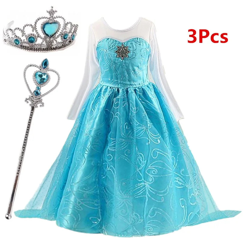 Snow Queen Elsa Costume for Girls