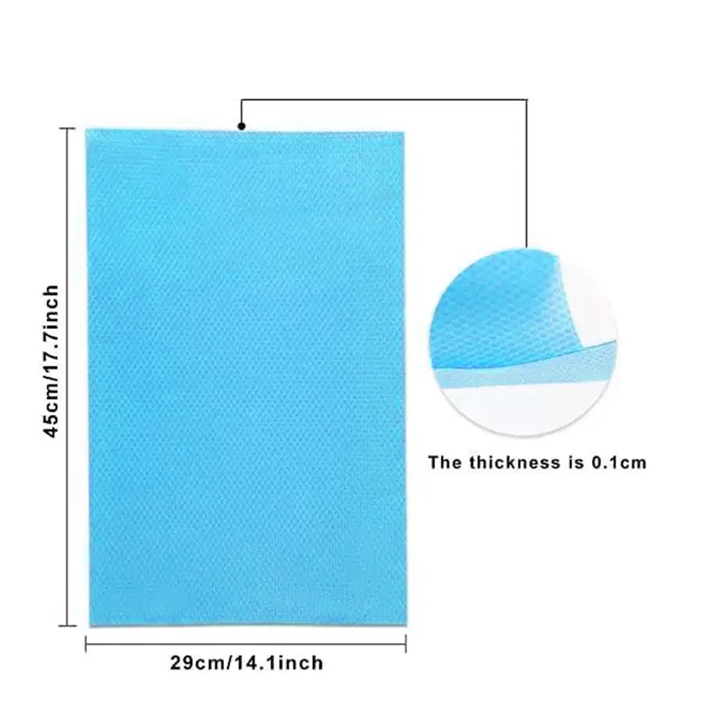 Washable Refrigerator Shelf Liners Set