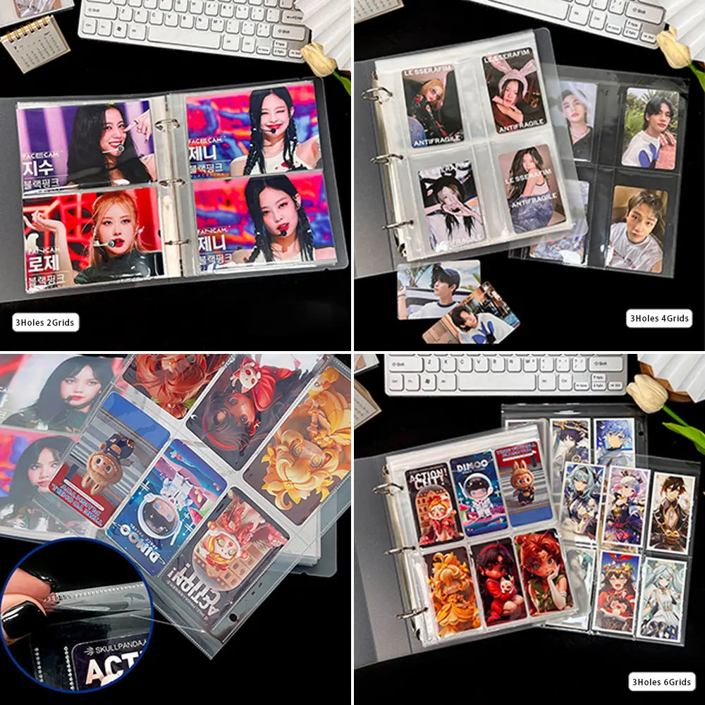 A5 Transparent Binder Sleeves for Photos & Photocards
