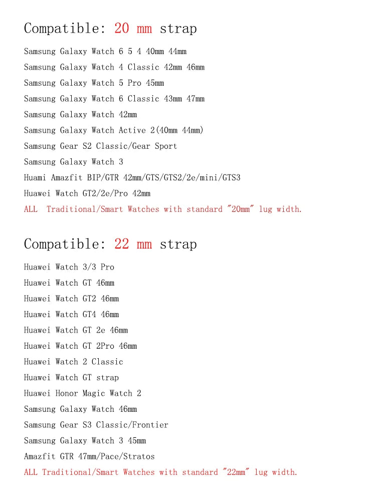Classic Tropical FKM Rubber Watch Strap 18mm 20mm 22mm