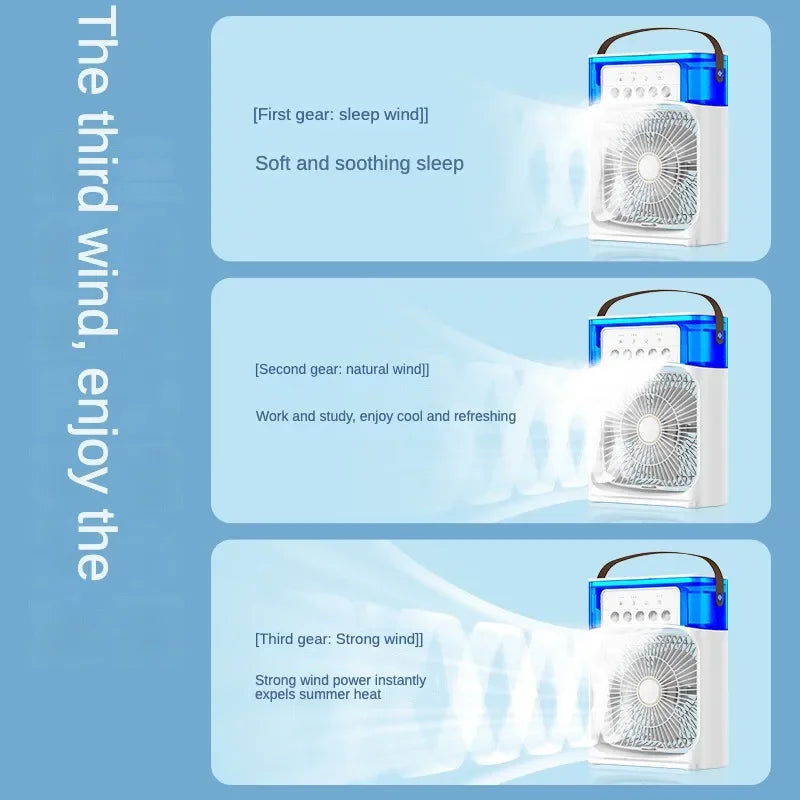 Portable Humidifier Cooling Fan