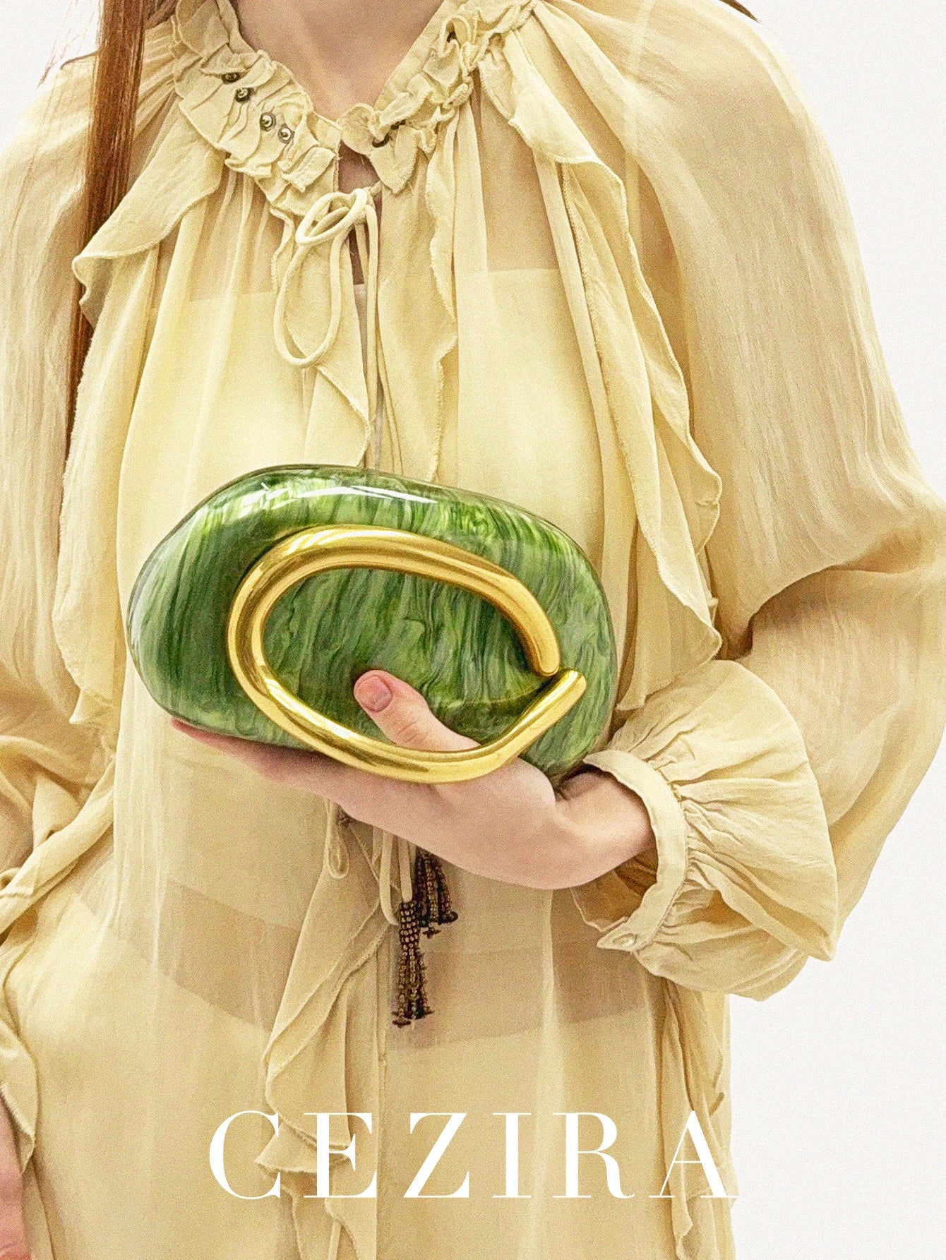 Luxury Acrylic Evening Clutch Bag