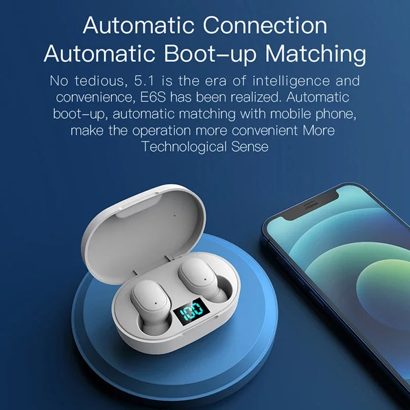 E6S Wireless Bluetooth Earbuds