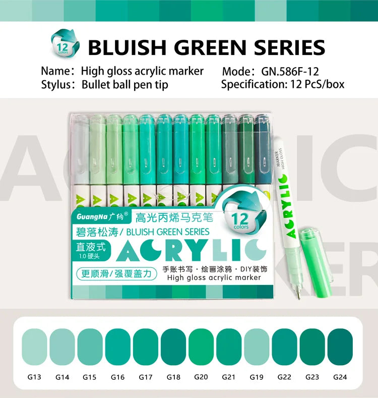 High Gloss Acrylic Paint Markers