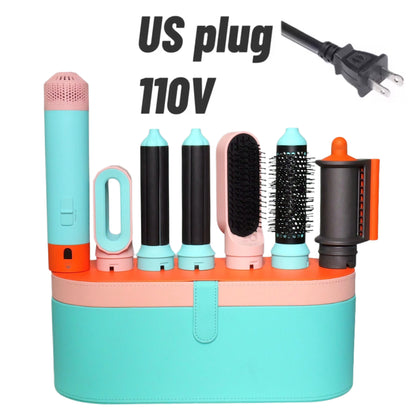 6 in 1 Multi Hair Styler with Hair Dryer & Curling Barrels
