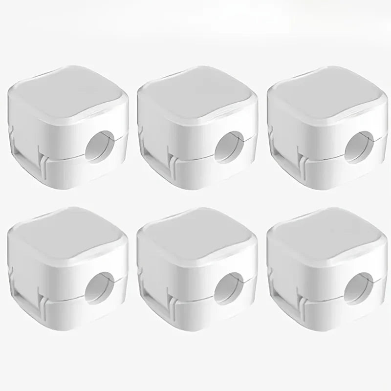 Magnetic Cable Clips Organizer – Self-Adhesive Cord Holder
