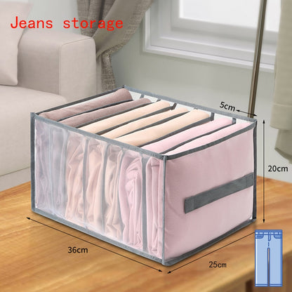 Jeans Compartment Storage Box