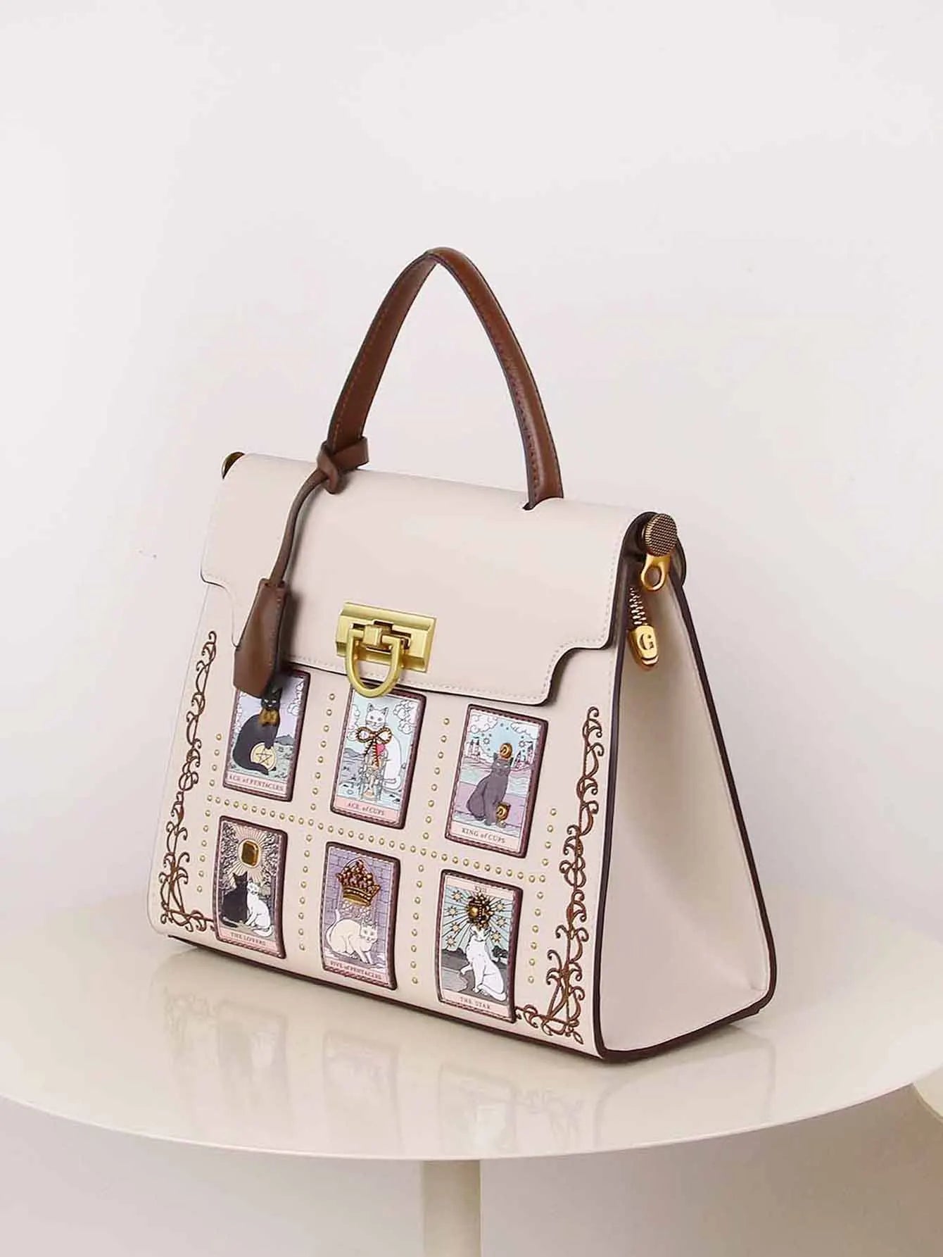 Embroidered Dream House Women’s Handbag