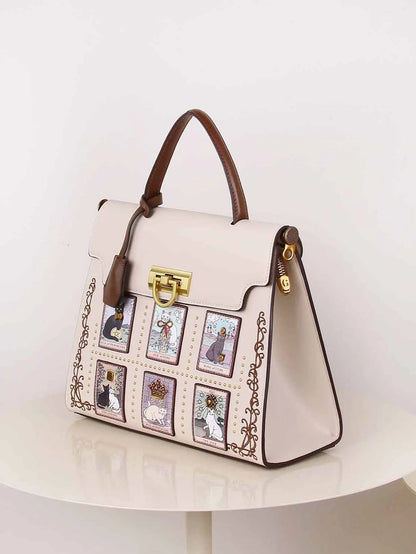 Embroidered Dream House Women’s Handbag