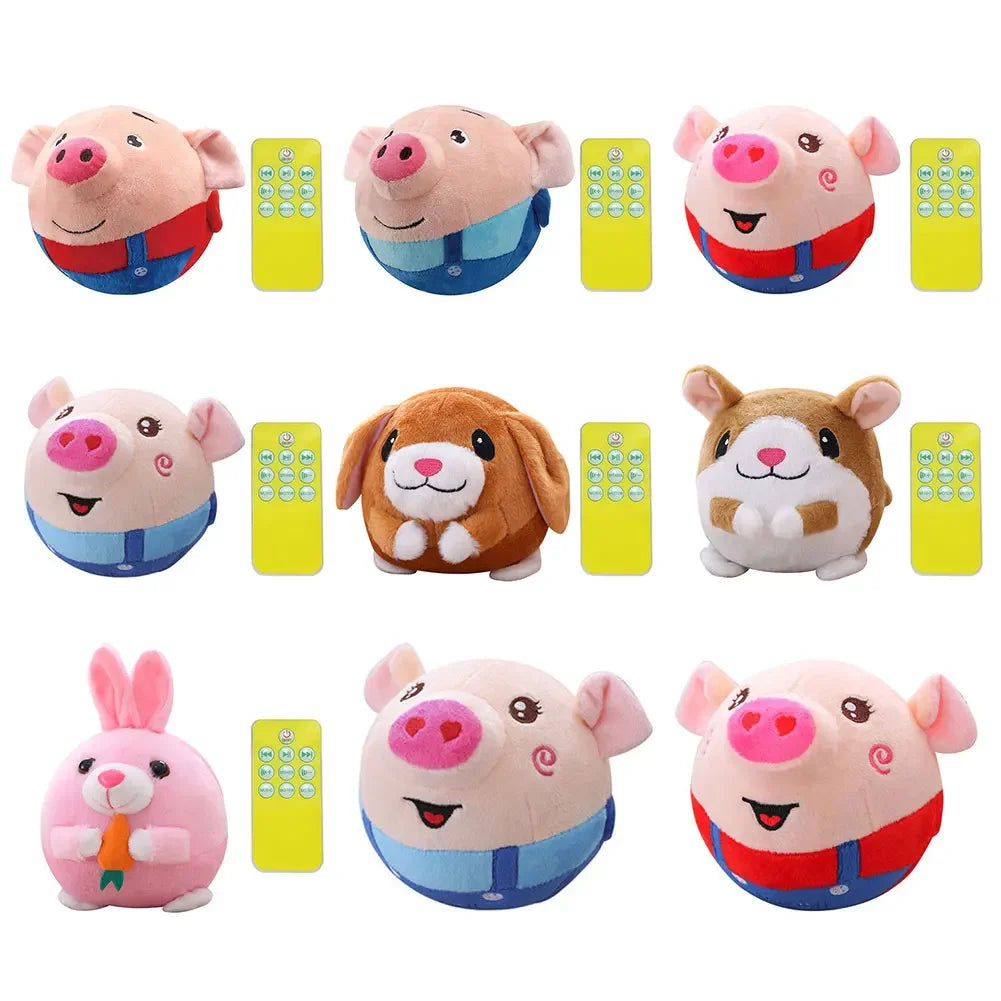 Interactive Plush Pet Ball