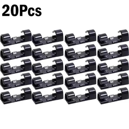 Self-Adhesive Cable Management Clips