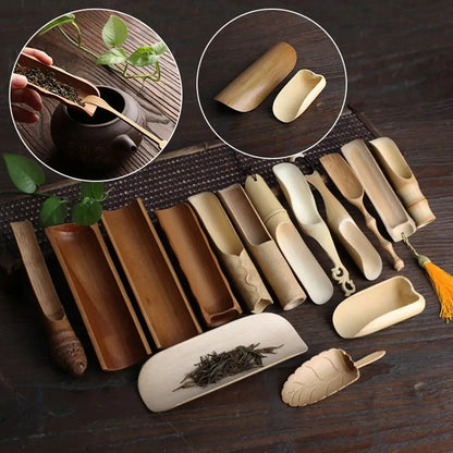 Bamboo Tea Scoop Spoon
