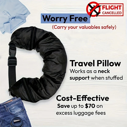 Travel Neck Pillow Storage Bag