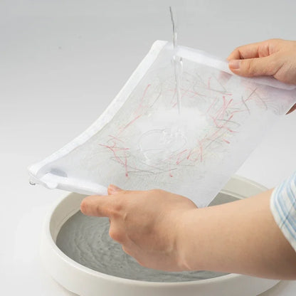 Mesh Zipper Storage Pouches