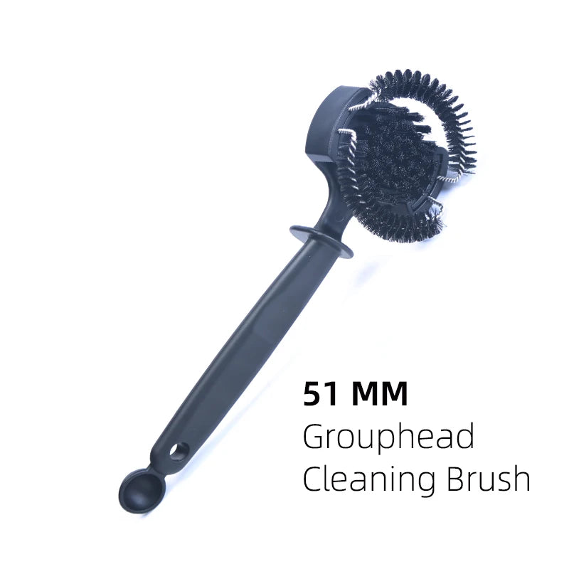 Espresso Machine Group Head Cleaning Brush with Removable Cleaning Head