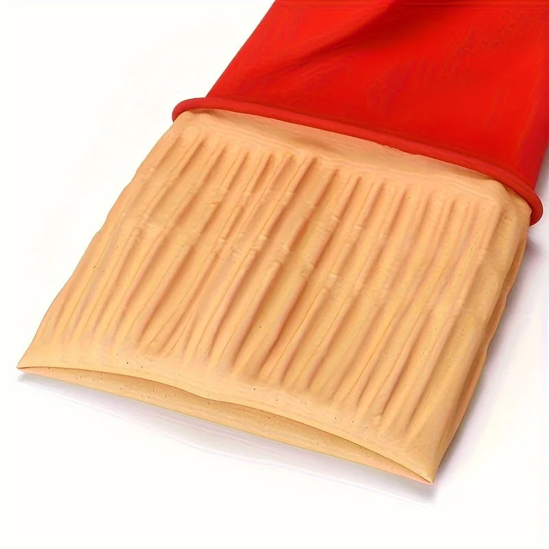 Extended Latex Dishwashing Cleaning Gloves
