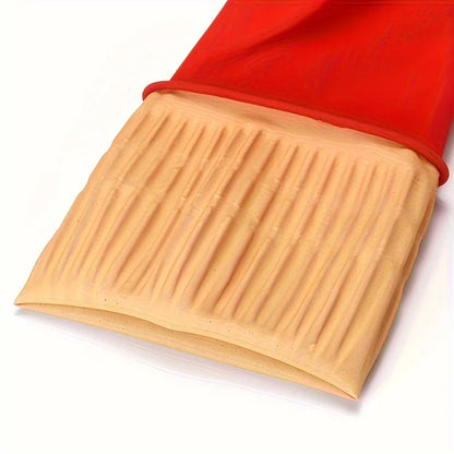 Extended Latex Dishwashing Cleaning Gloves